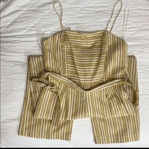 NWT Sienna Sky Striped Jumpsuit